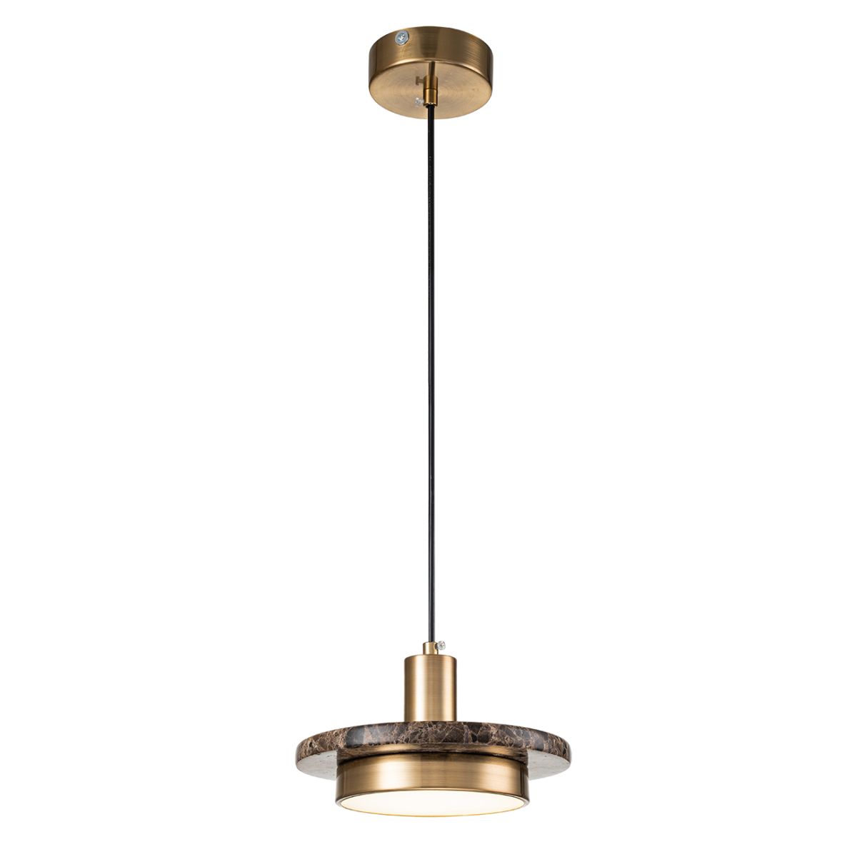 Подвесной светильник Escada Torano 10260/1LED Brown marble Подвесной светильник Escada Torano 10260/1LED Brown marble