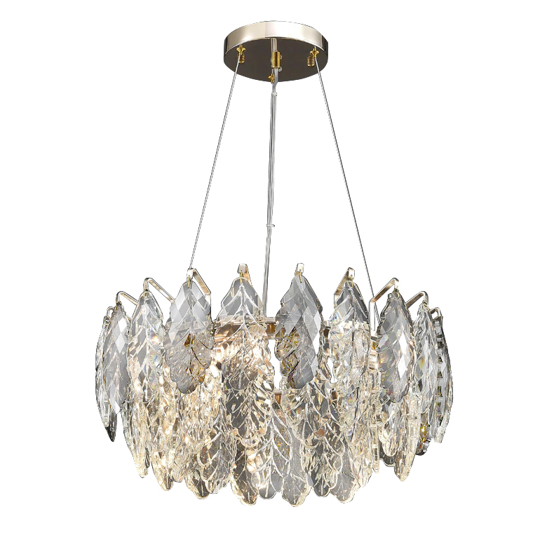 Подвесная люстра Delight Collection D8011P/R-600 gold/smoky Подвесная люстра Delight Collection D8011P/R-600 gold/smoky