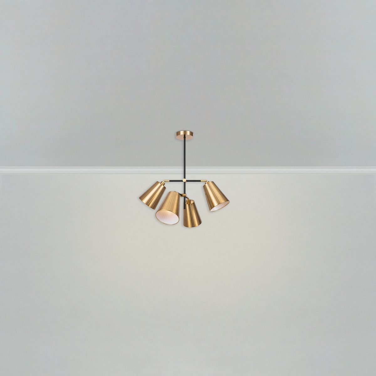 Люстра на штанге Freya Terra FR5260PL-04BS