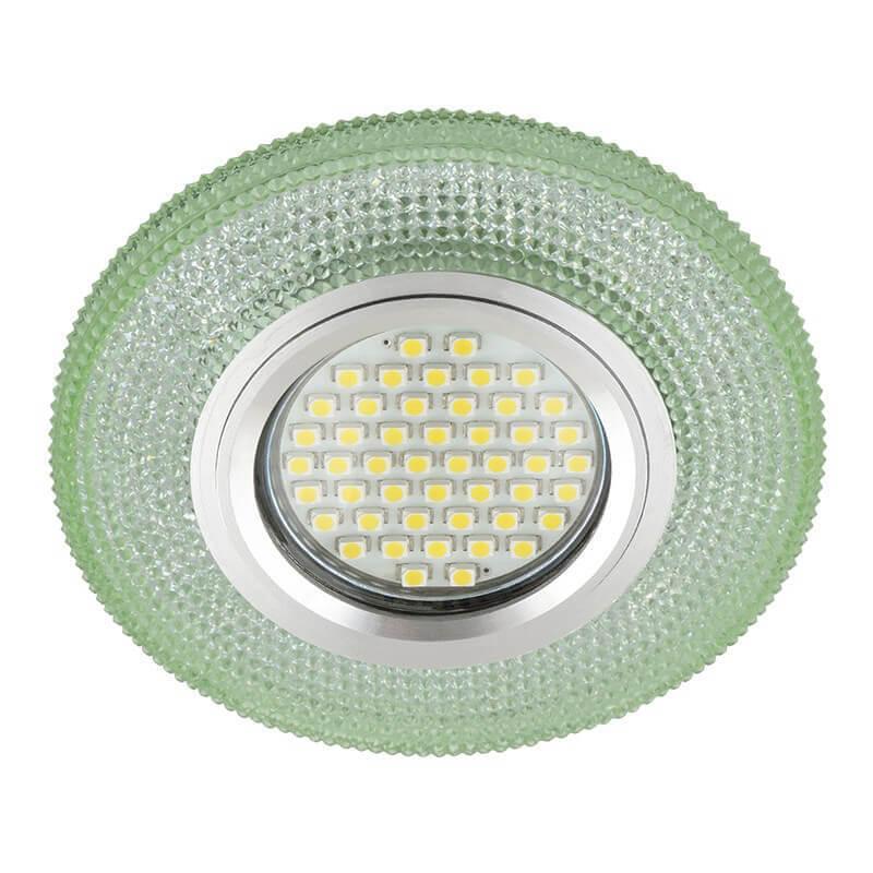Встраиваемый светильник Fametto Luciole DLS-L142 Gu5.3 Glassy/Green Встраиваемый светильник Fametto Luciole DLS-L142 Gu5.3 Glassy/Green