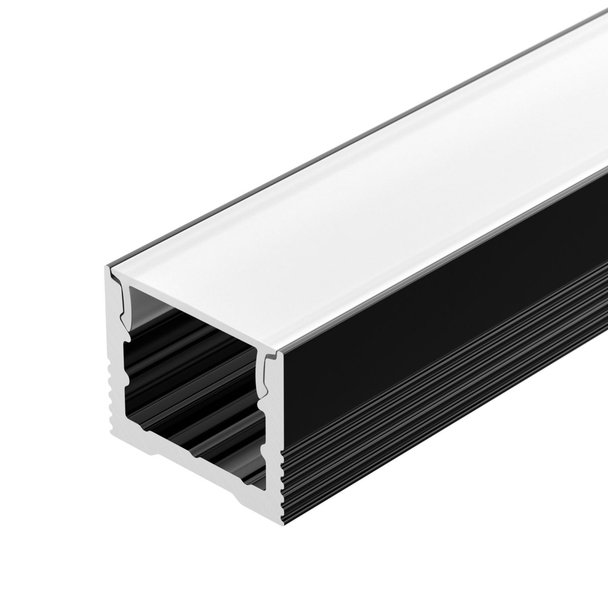 Профиль Arlight SL-SLIM-H13M-3000 BLACK (BY) (Алюминий) 064821