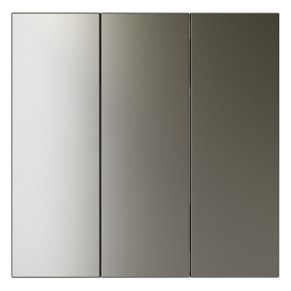 Клавиши для выключателя/переключателя трехклавишного Voltum S70 (шелк) VLS000504