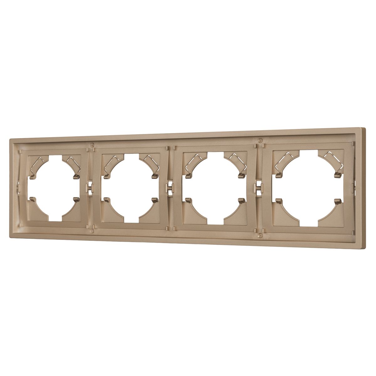 Рамка пластиковая на 4 поста Arlight FRM-TENDO-PL-4-GD 053850