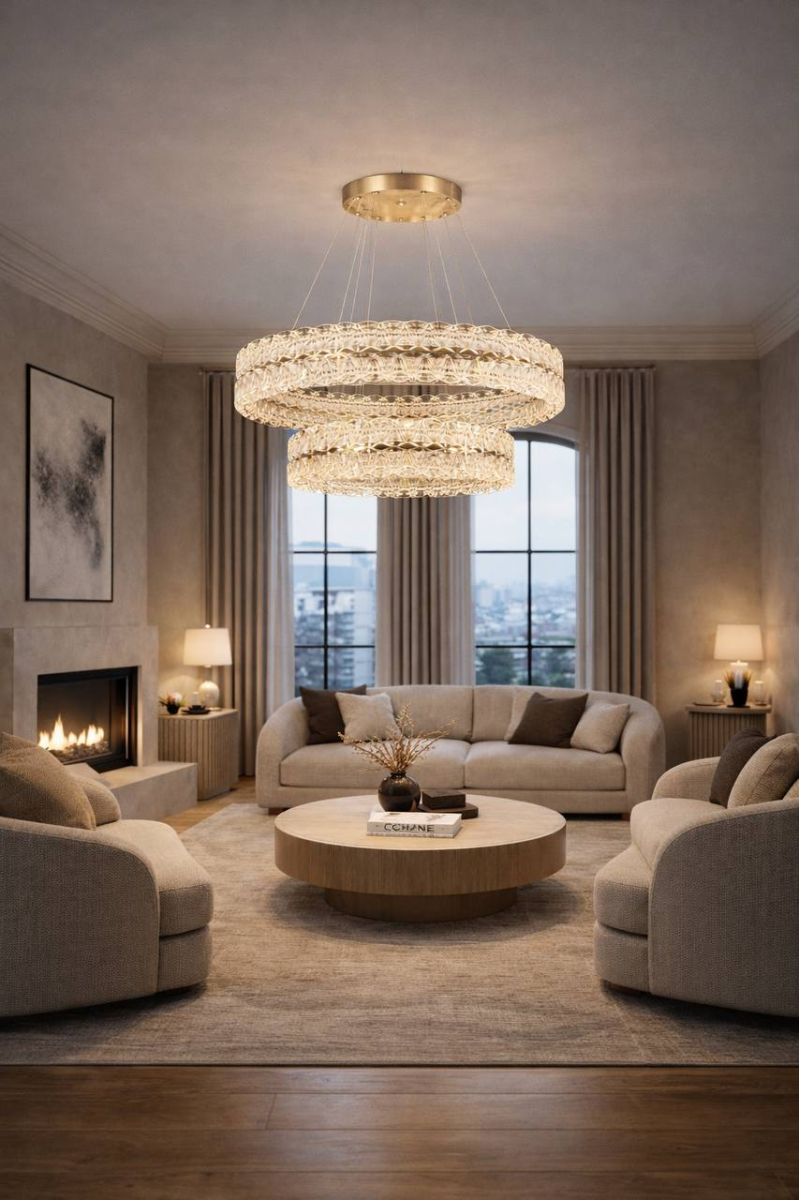 Подвесная люстра Modelux ML.8185.600.400 GD