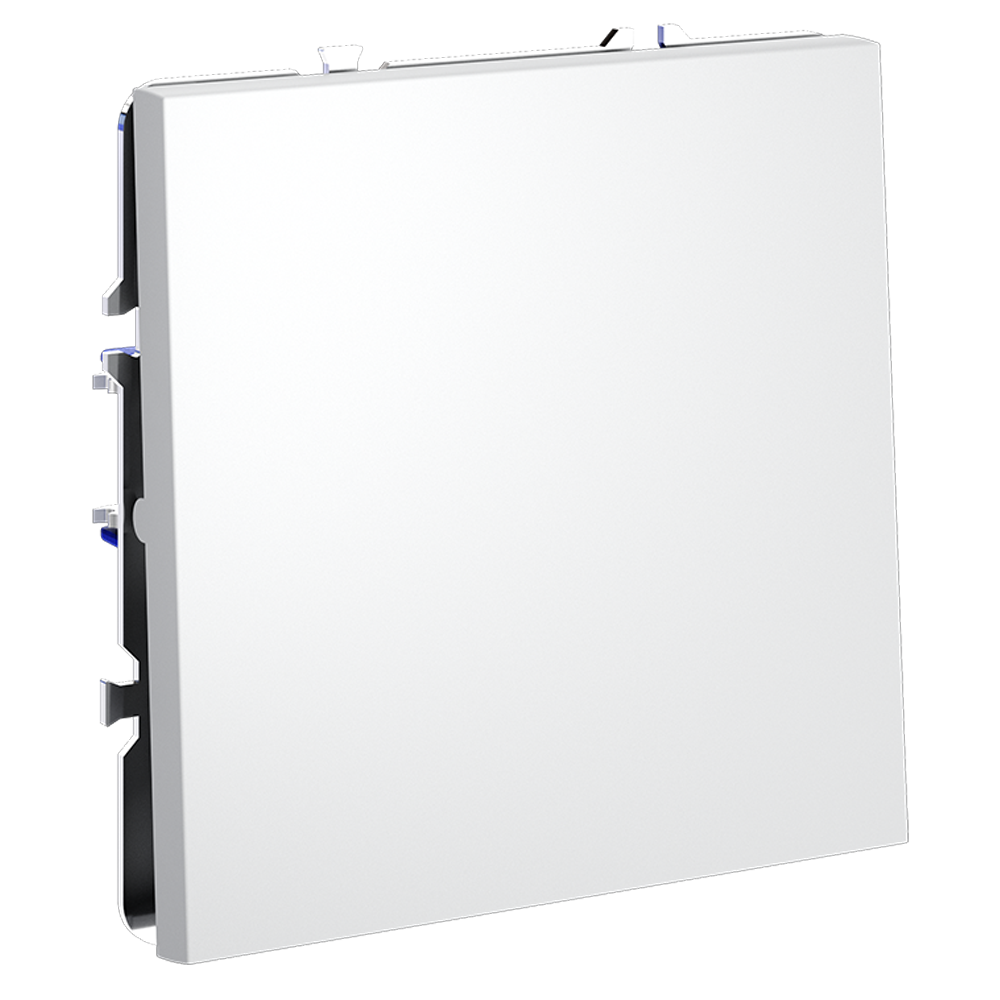 Проходной переключатель одноклавишный Voltum S70 VLS010302 (белый матовый)