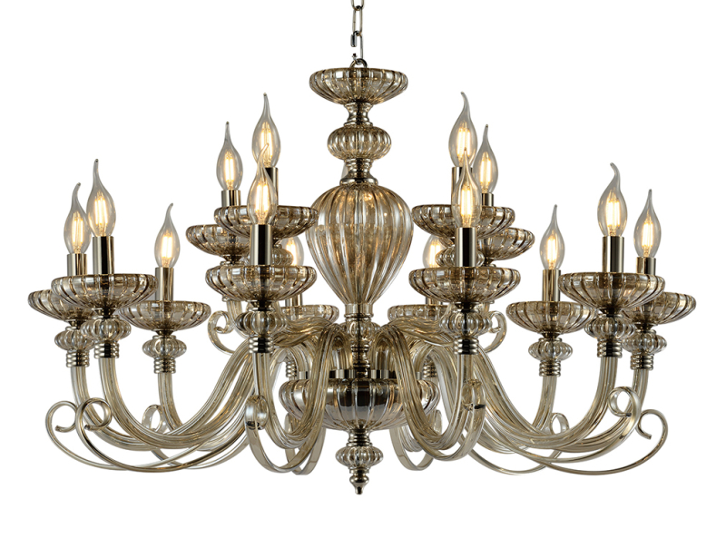 Подвесная люстра Newport 12815/C cognac Подвесная люстра Newport 12815/C cognac