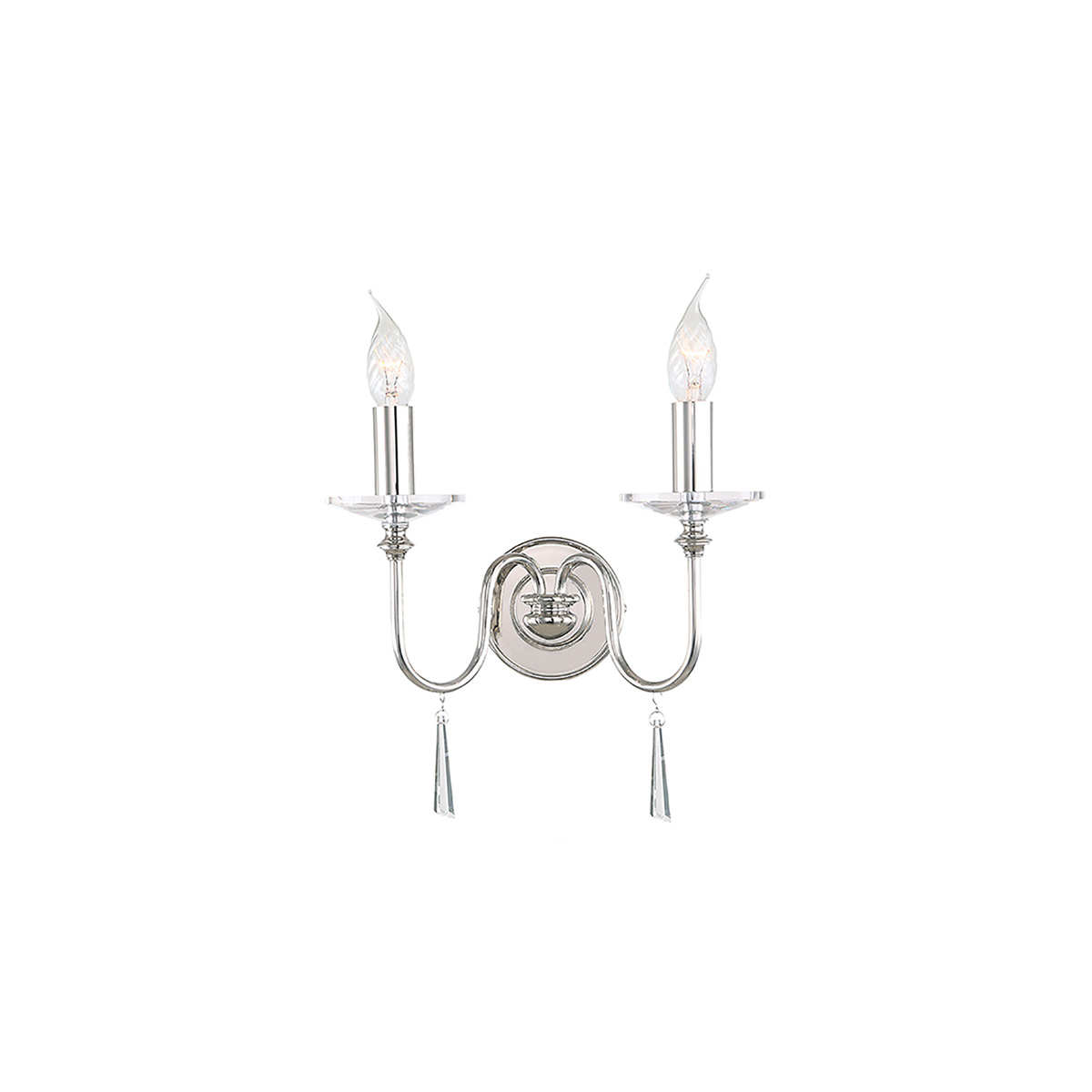 Бра Elstead Lighting Finsbury Park FP2-POL-NICKEL Бра Elstead Lighting Finsbury Park FP2-POL-NICKEL