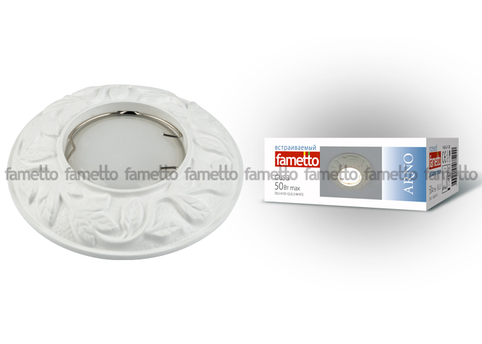 Встраиваемый светильник Fametto Arno DLS-A101 GU5.3 WHITE Встраиваемый светильник Fametto Arno DLS-A101 GU5.3 WHITE
