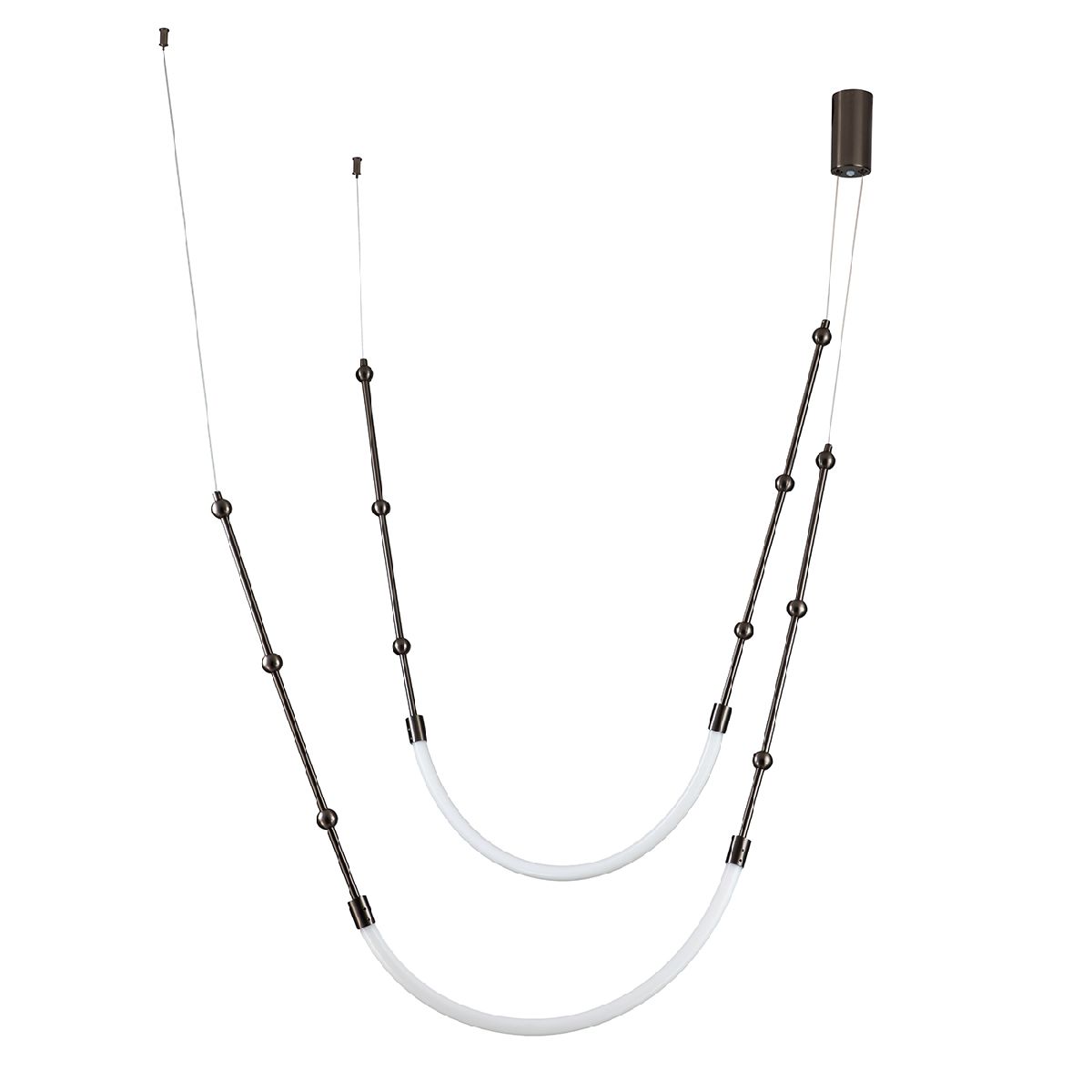 Подвесная люстра Indigo Corda 14010/2P Chrome V000060L