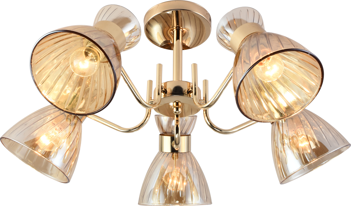 Люстра Rivoli Victoria 9183-305 5хЕ27 60 Вт модерн