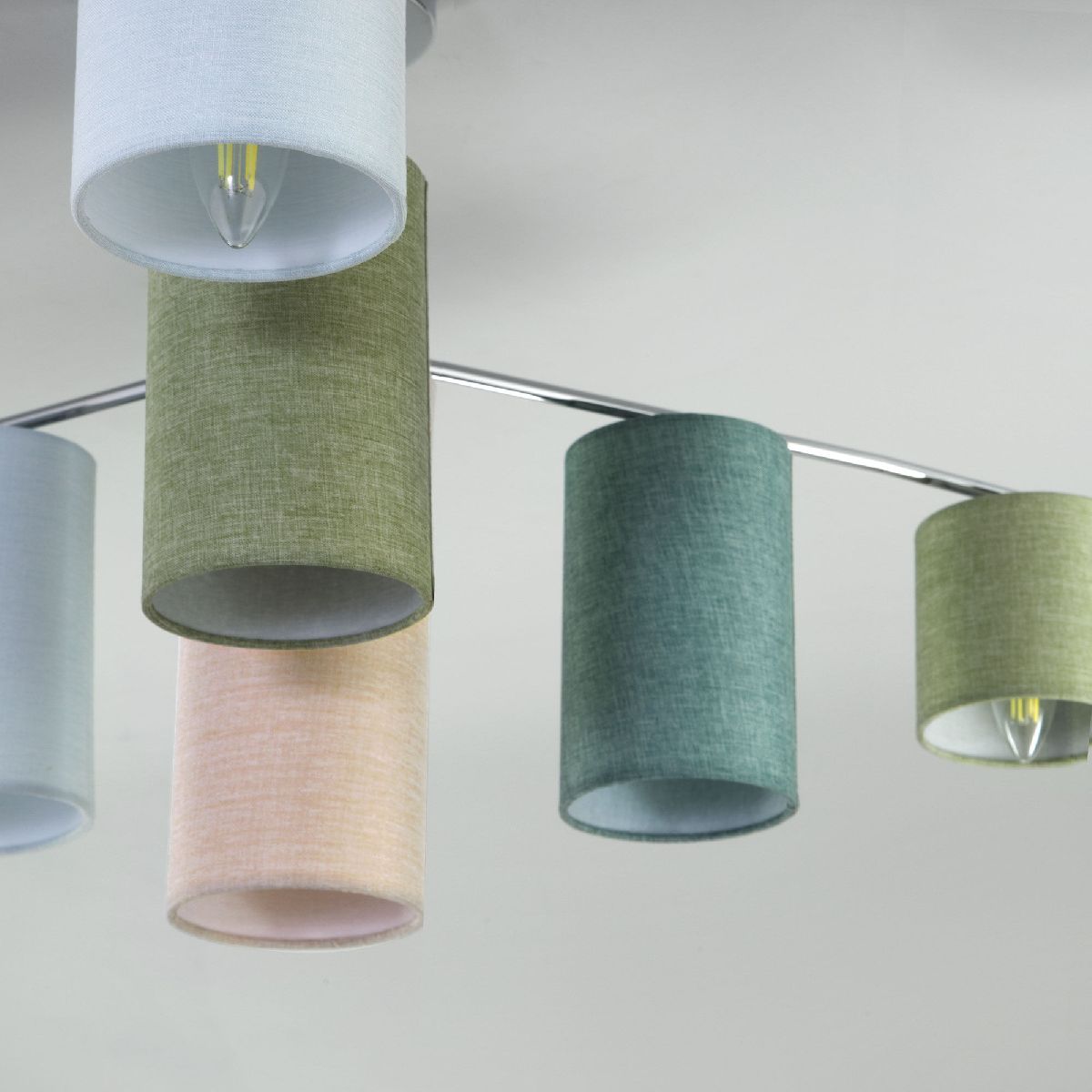 Люстра на штанге Eurosvet Pastel 60151/7 хром a064984