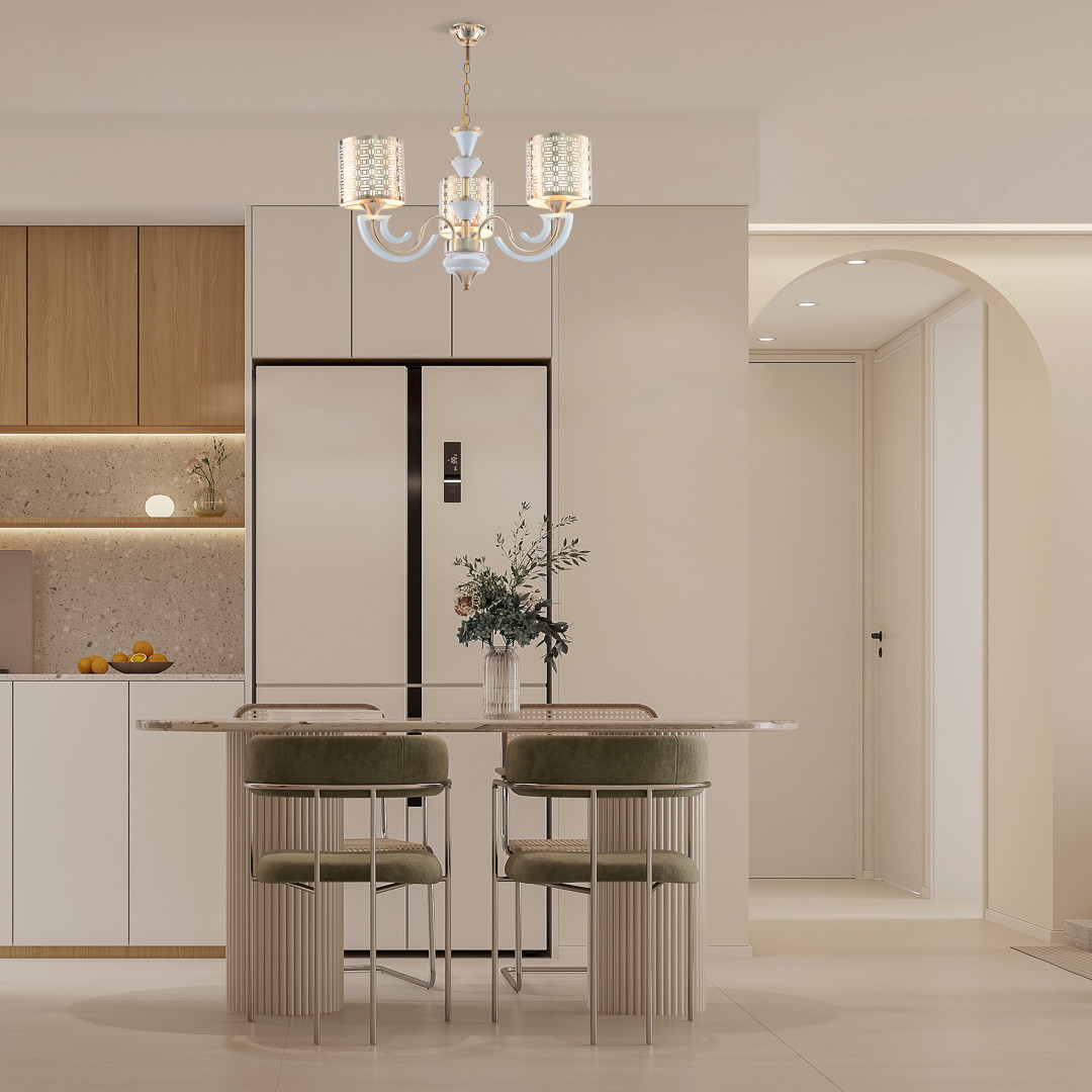 Подвесная люстра Arte Milano Florentia-8857 308857/3 Wh/Gd