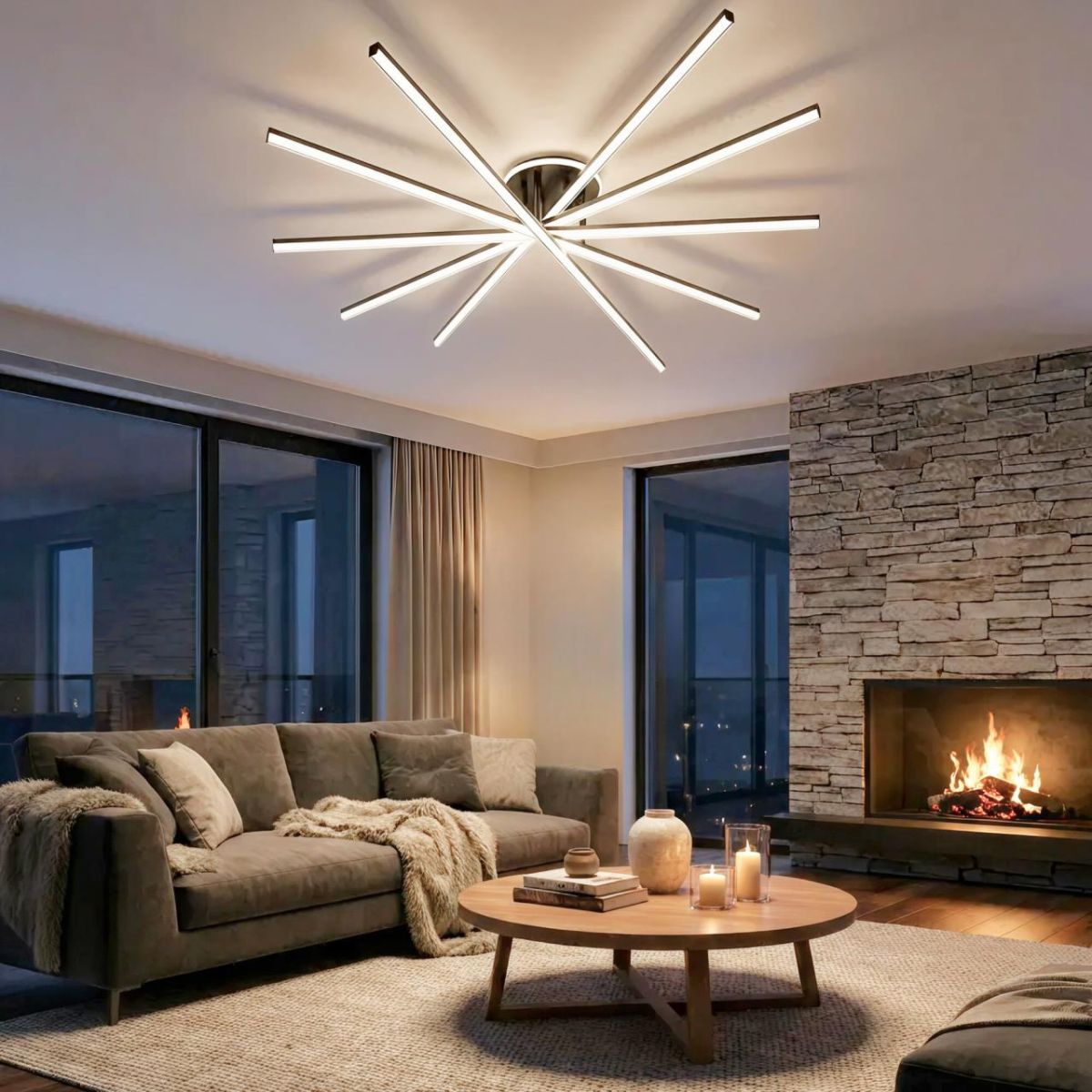 Потолочная люстра Citilux Trent CL203651