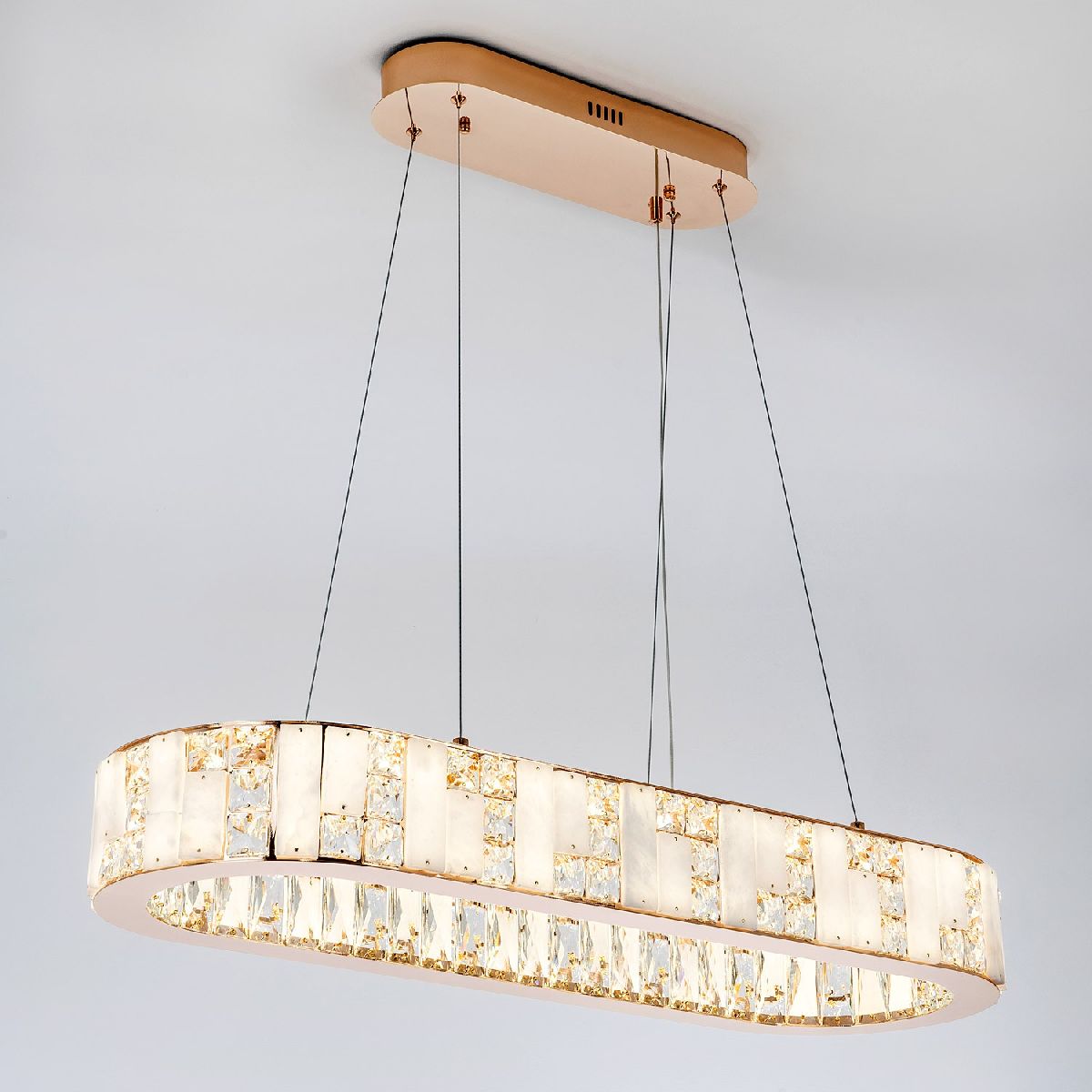 Подвесная люстра Modelux ML.6985.800.300P GD