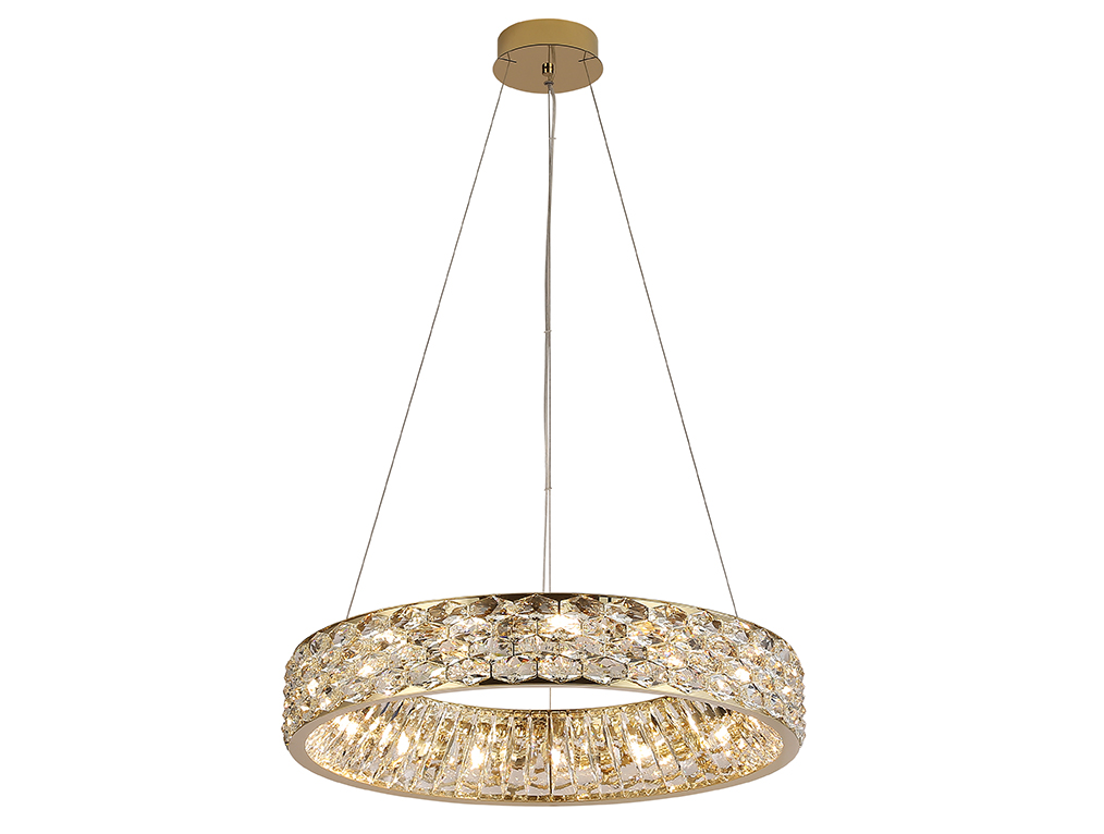 Подвесная люстра Newport Tiffany 8532/60 C gold polished М0070798 Подвесная люстра Newport Tiffany 8532/60 C gold polished М0070798