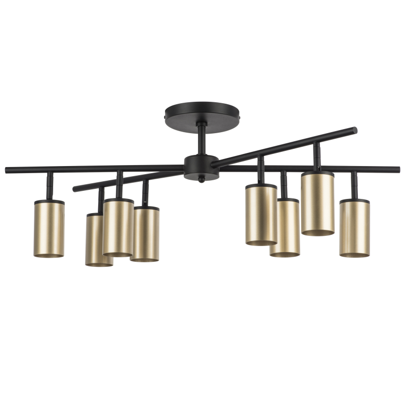 Люстра на штанге Lightstar Rullo LR728408 (571728+214440-8) Люстра на штанге Lightstar Rullo LR728408 (571728+214440-8)