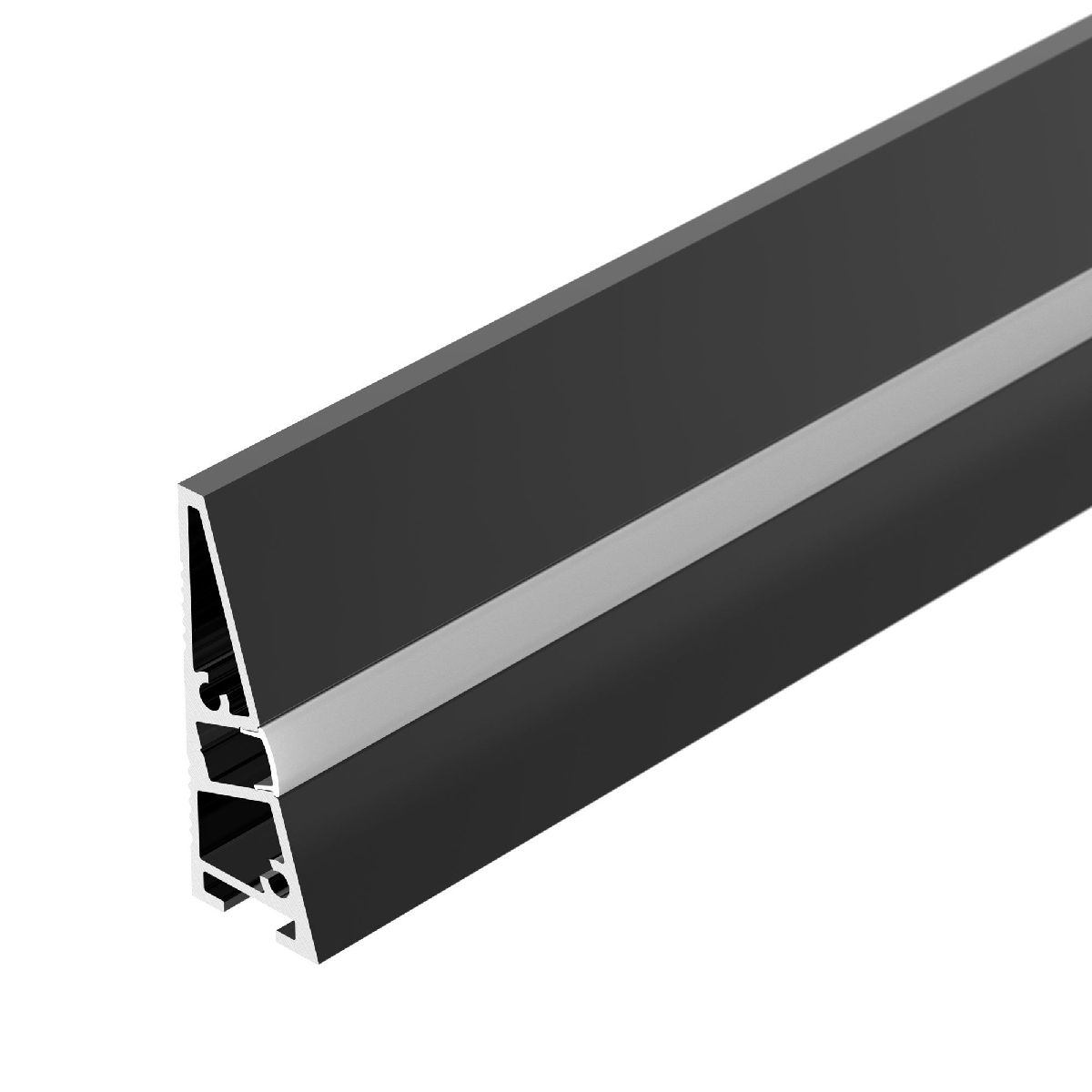Алюминиевый профиль Arlight PLINTUS-H40-2000 BLACK 052398 Алюминиевый профиль Arlight PLINTUS-H40-2000 BLACK 052398