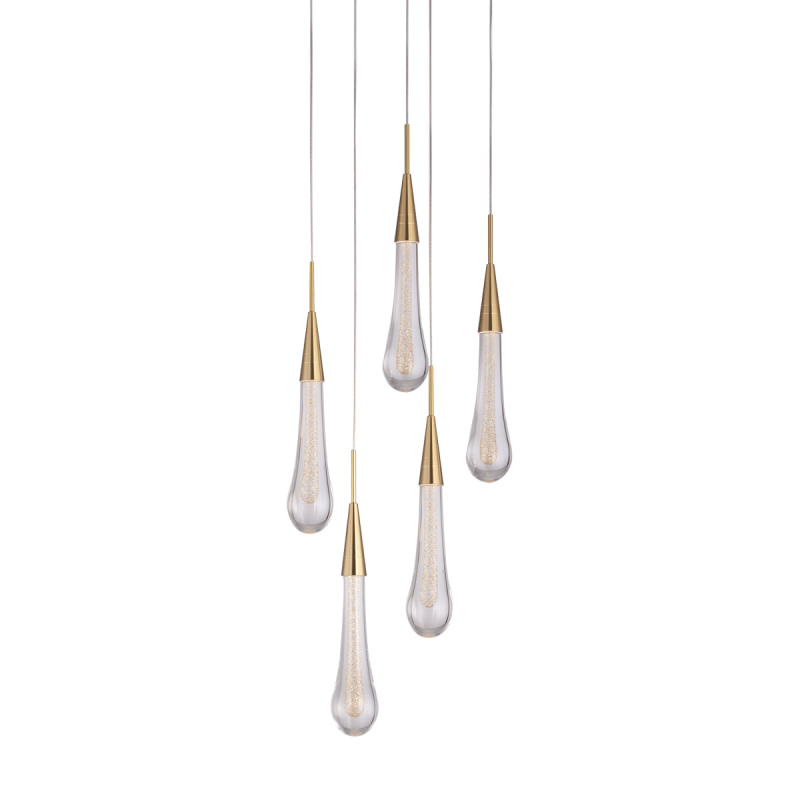 Подвесной светильник Delight Collection Pour MD2060-5A br.brass Подвесной светильник Delight Collection Pour MD2060-5A br.brass