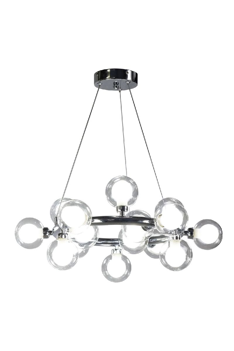 Подвесная люстра AM Group AM470 D500 CHROME