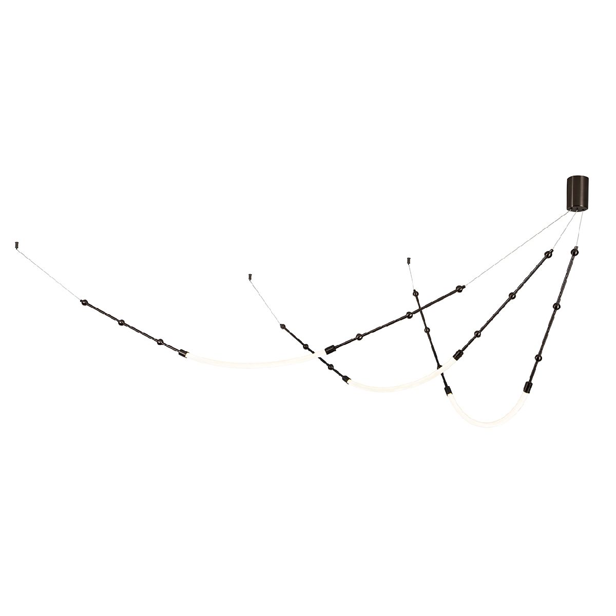 Подвесная люстра Indigo Corda 14010/3P Chrome V000061L