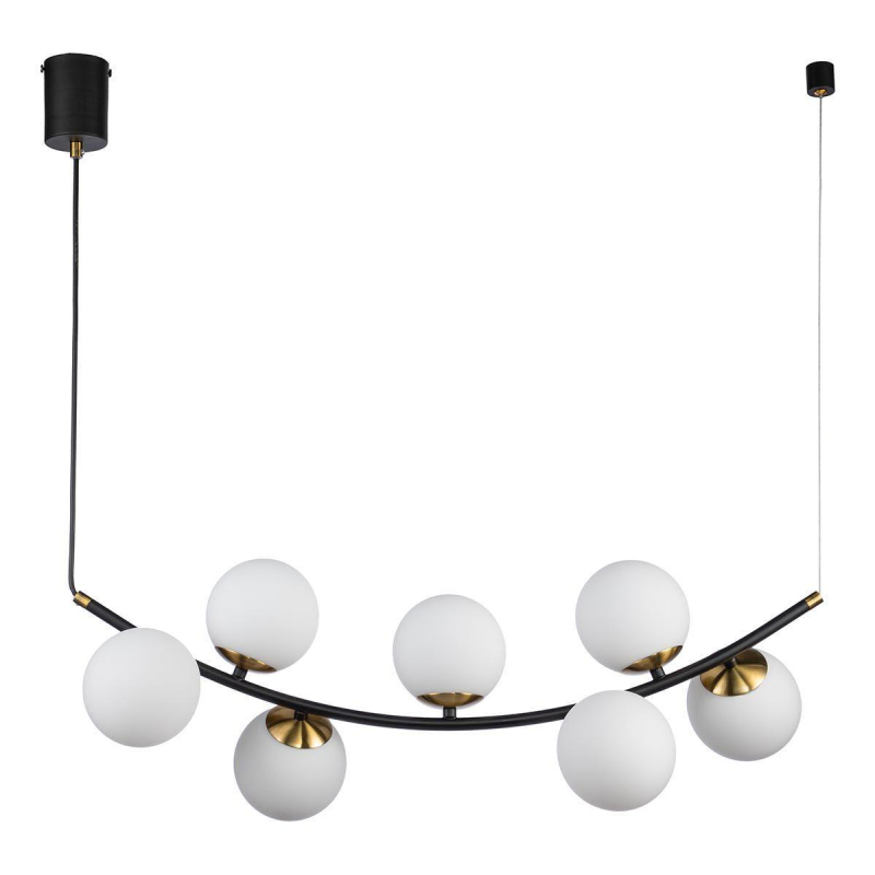 Подвесная люстра Indigo Nuvole 11002/7P Black V000087 Подвесная люстра Indigo Nuvole 11002/7P Black V000087
