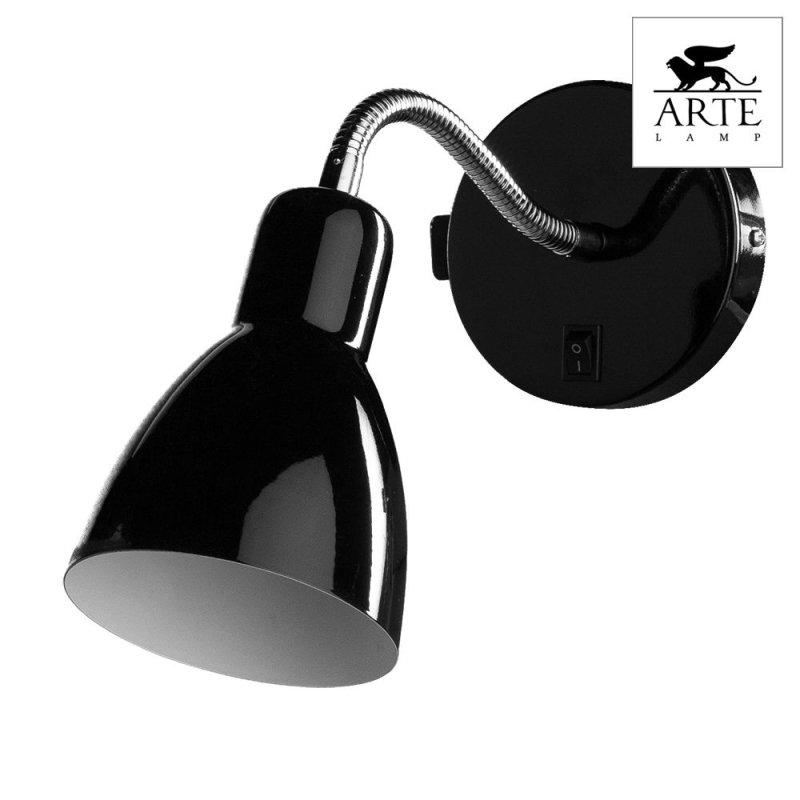 Спот Arte Lamp Dorm A1408AP-1BK Спот Arte Lamp Dorm A1408AP-1BK