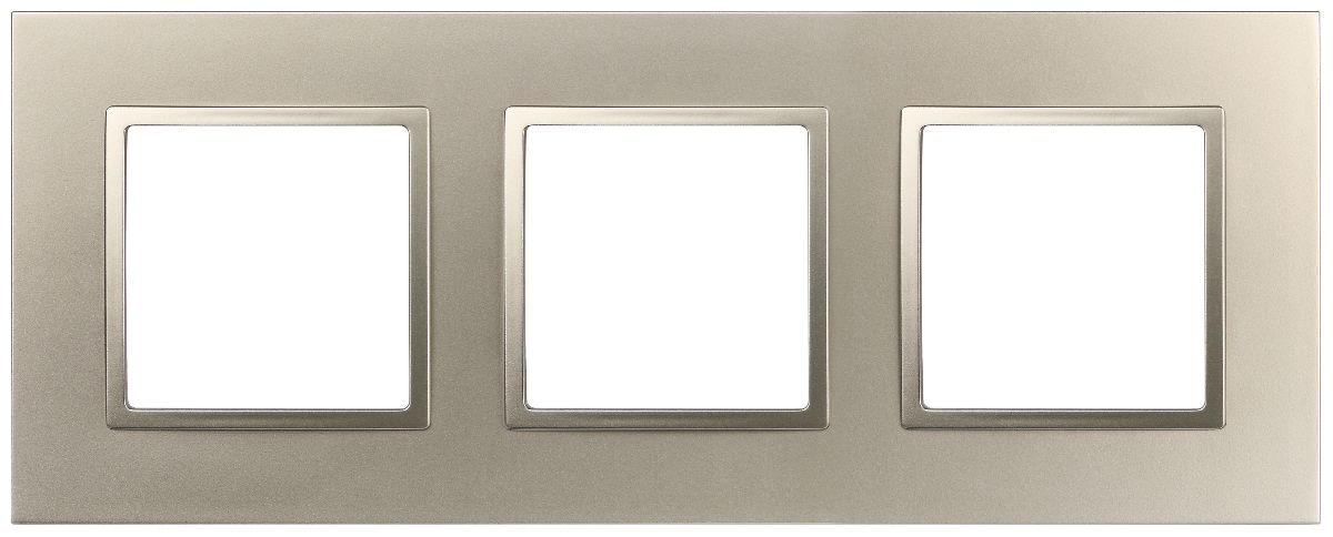 Рамка для розеток и выключателей на 3 поста Эра 14-5013-04 Б0060584