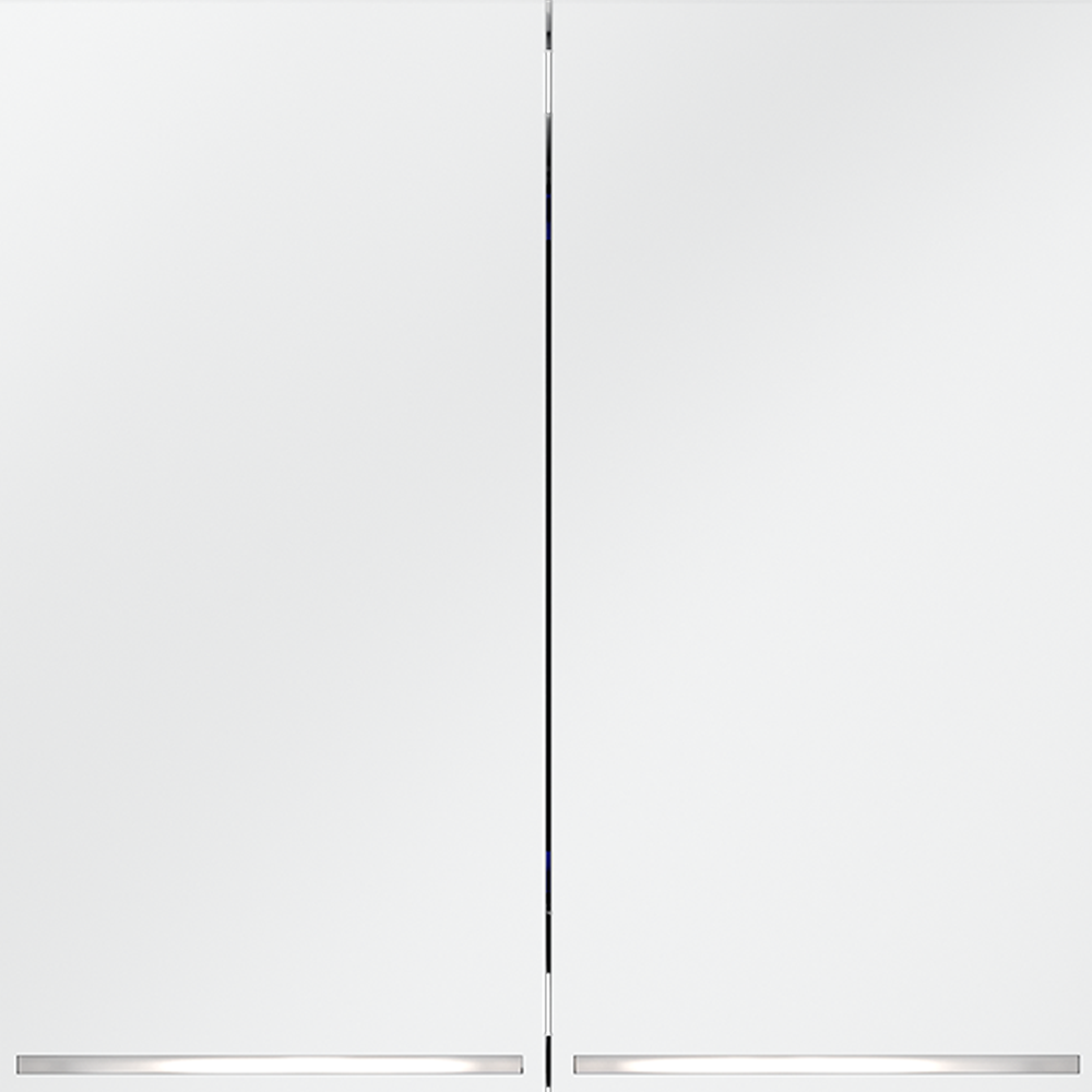 Выключатель двухклавишный с подсветкой Voltum S70 VLS020202 (белый матовый)