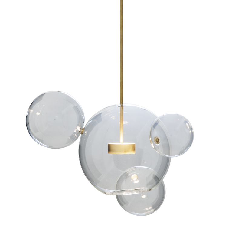 Подвесной светильник Delight Collection Bubbles KG0943P-1 gold Подвесной светильник Delight Collection Bubbles KG0943P-1 gold