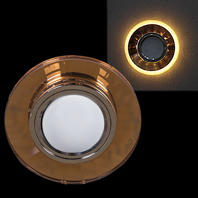 Встраиваемый светильник Reluce 16312-9.0-001LF MR16+LED3W TEA Встраиваемый светильник Reluce 16312-9.0-001LF MR16+LED3W TEA