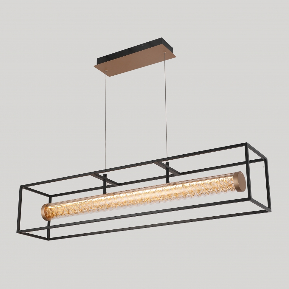 Подвесная люстра iLedex Look 4737-90 MBK+SGD Подвесная люстра iLedex Look 4737-90 MBK+SGD