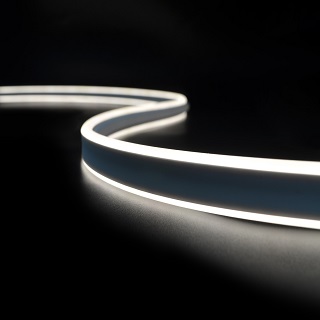 Светодиодная лента герметичная Arlight WAVE-SIDE-DOUBLE-A120-16x15mm 24V Warm3000 (15 W/m, IP67, 5m, wire x1) (Вывод боковой) 059730