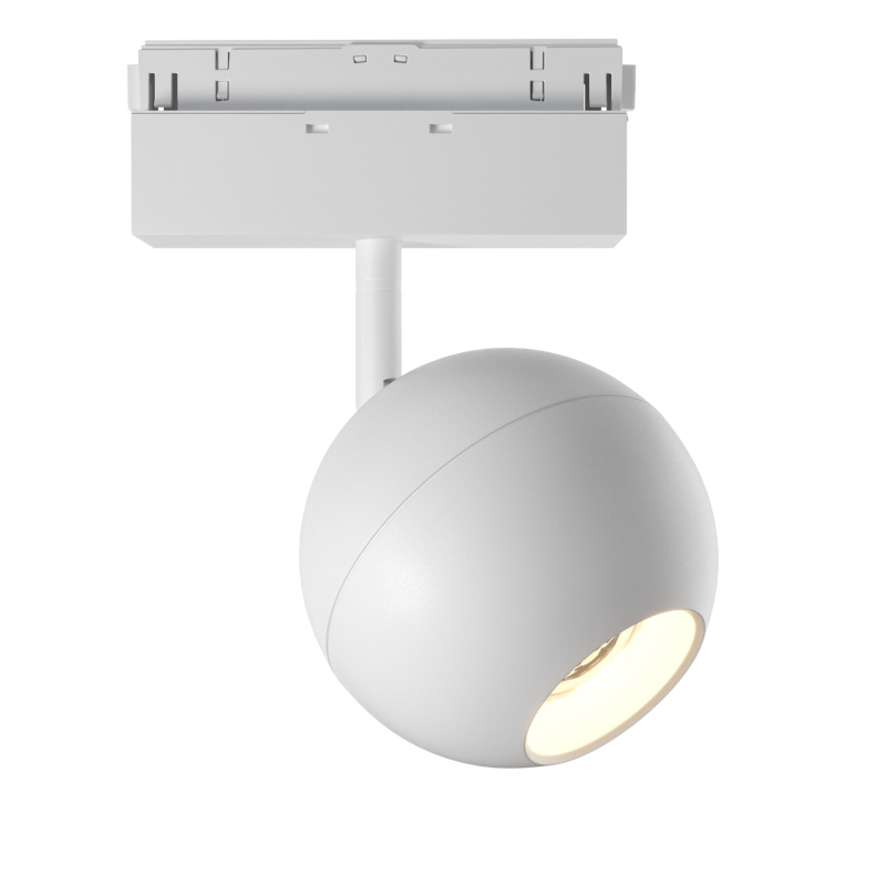 Трековый светильник Maytoni Technical Ball TR028-2-15W4K-W Трековый светильник Maytoni Technical Ball TR028-2-15W4K-W