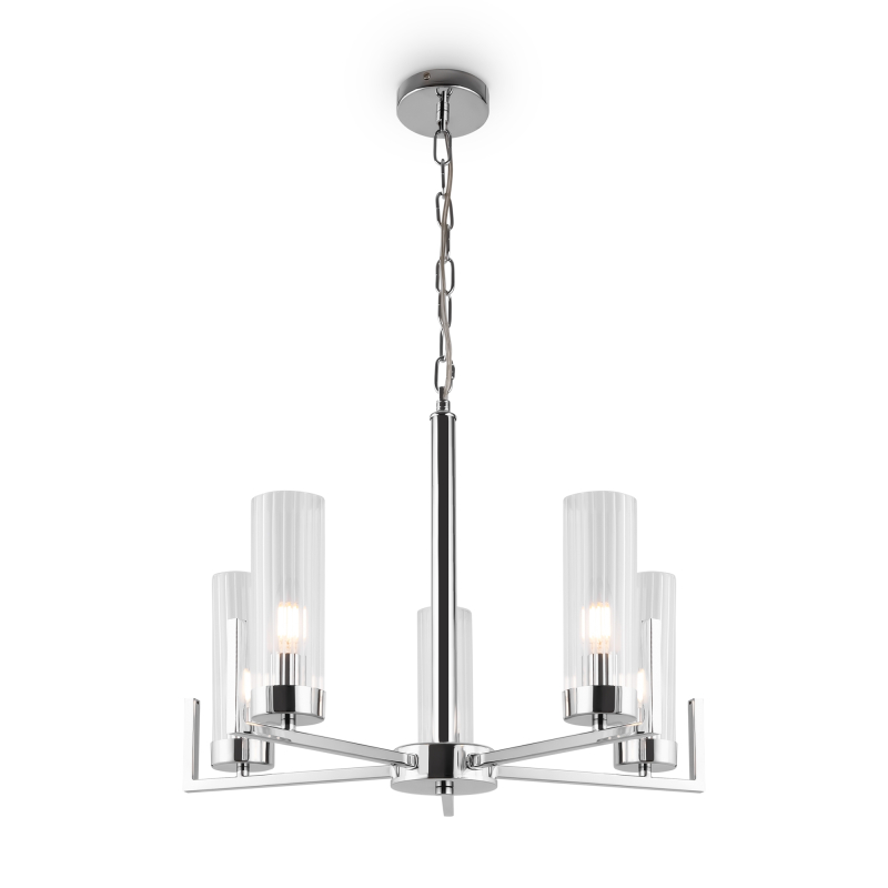 Подвесная люстра Freya Adeline FR5214PL-05CH Подвесная люстра Freya Adeline FR5214PL-05CH