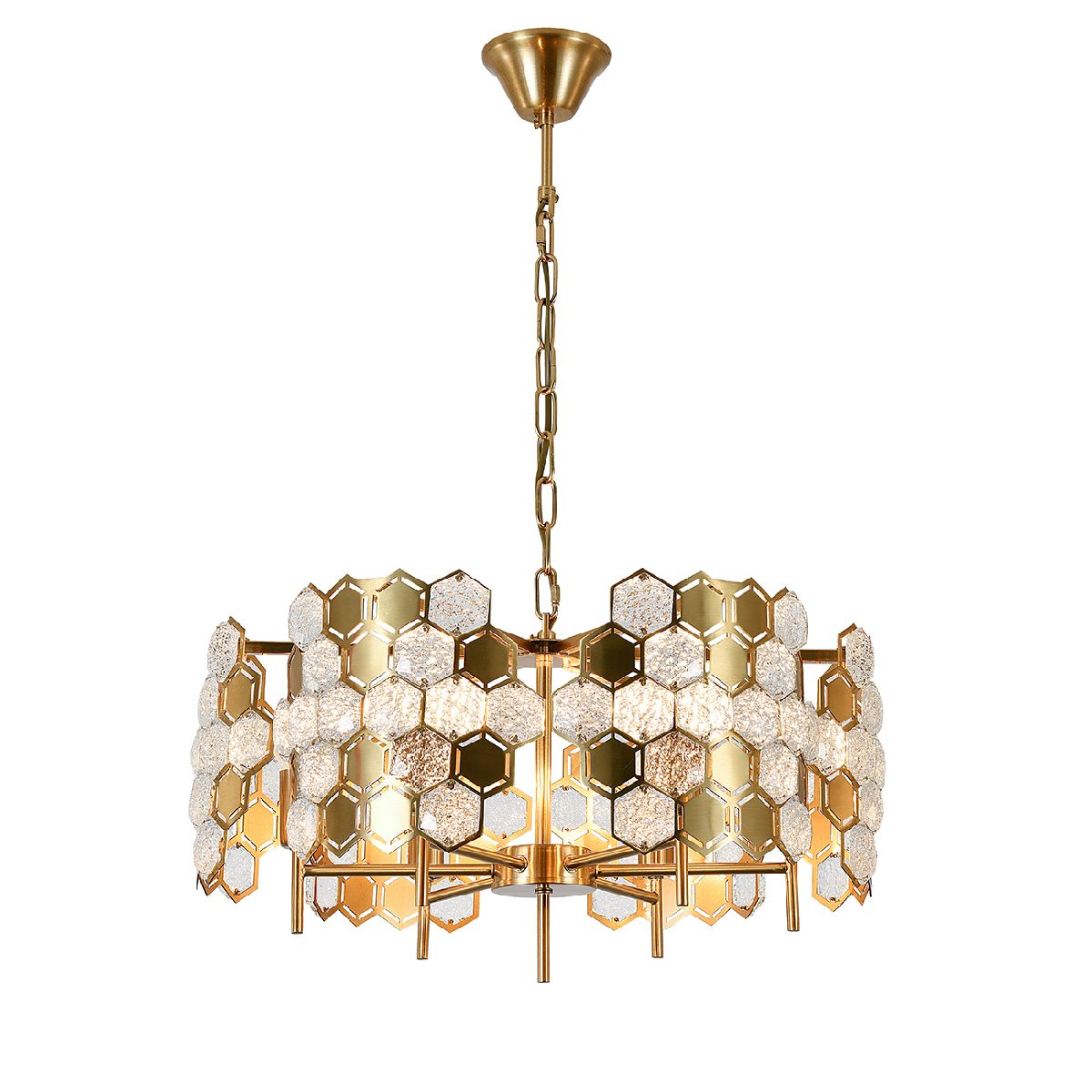 Подвесная люстра Indigo Delizia 12047/6P Brass V000571 Подвесная люстра Indigo Delizia 12047/6P Brass V000571