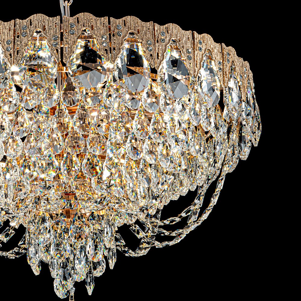 Подвесная люстра Modelux ML.8881.12P GD