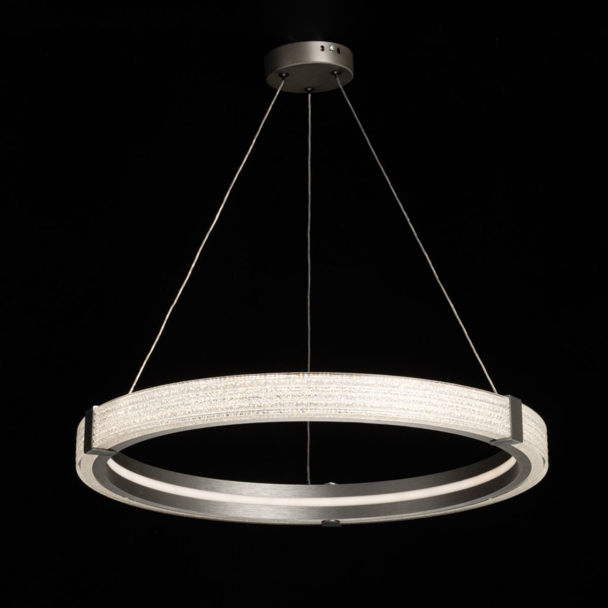 Подвесная люстра De Markt City Платлинг 117010101