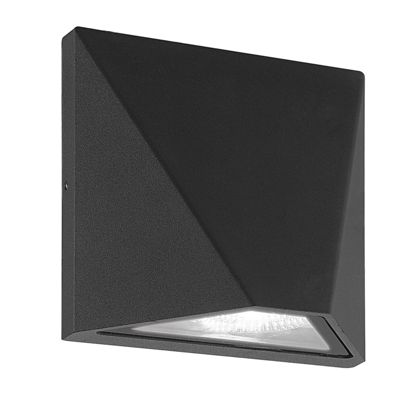 Уличный настенный светильник Uniel ULU-S50A-8W/4000K IP65 BLACK Уличный настенный светильник Uniel ULU-S50A-8W/4000K IP65 BLACK