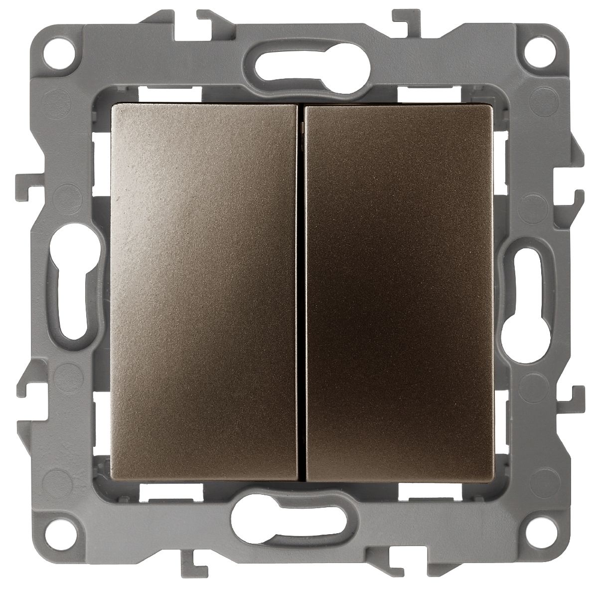 Выключатель двойной Эра 12-1104-13 Б0019288