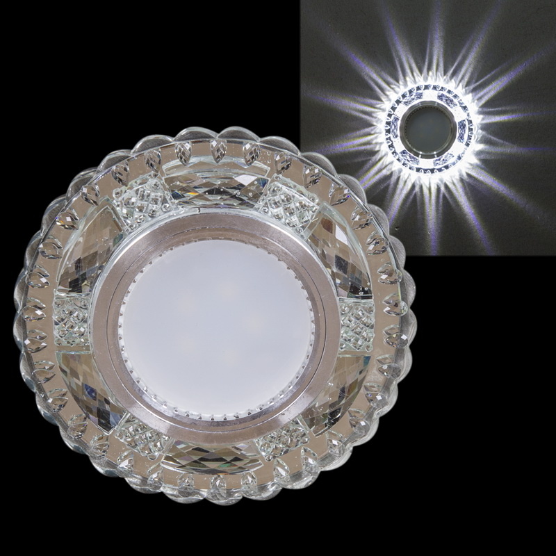Встраиваемый светильник Reluce 14303-9.0-001LD MR16+LED3W WT Встраиваемый светильник Reluce 14303-9.0-001LD MR16+LED3W WT