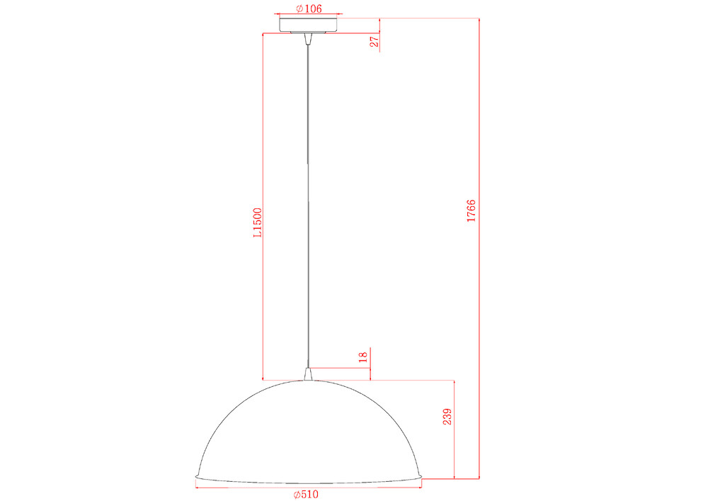 Подвесной светильник Arte Lamp Carmel A7105SP-1BK