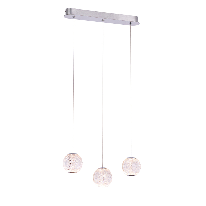 Подвесной светильник Delight Collection MD20001012 MD20001012-3B chrome Подвесной светильник Delight Collection MD20001012 MD20001012-3B chrome