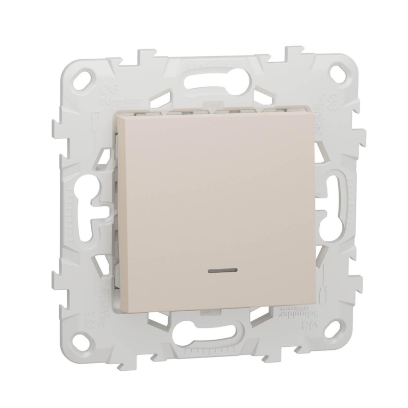 Выключатель одноклавишный Schneider Electric Unica New NU520644N