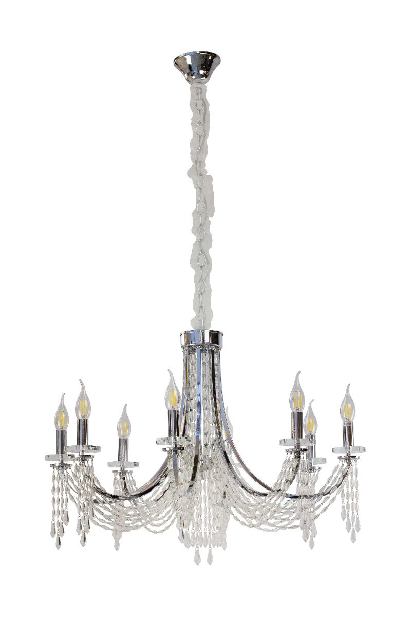 Подвесная люстра AM Group VIORE SP8 Chrome Подвесная люстра AM Group VIORE SP8 Chrome