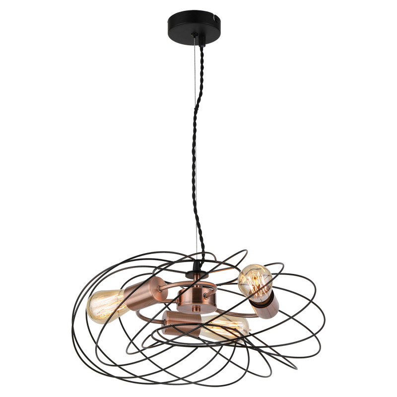 Подвесной светильник Lussole Loft Brooks LSP-8246 Подвесной светильник Lussole Loft Brooks LSP-8246