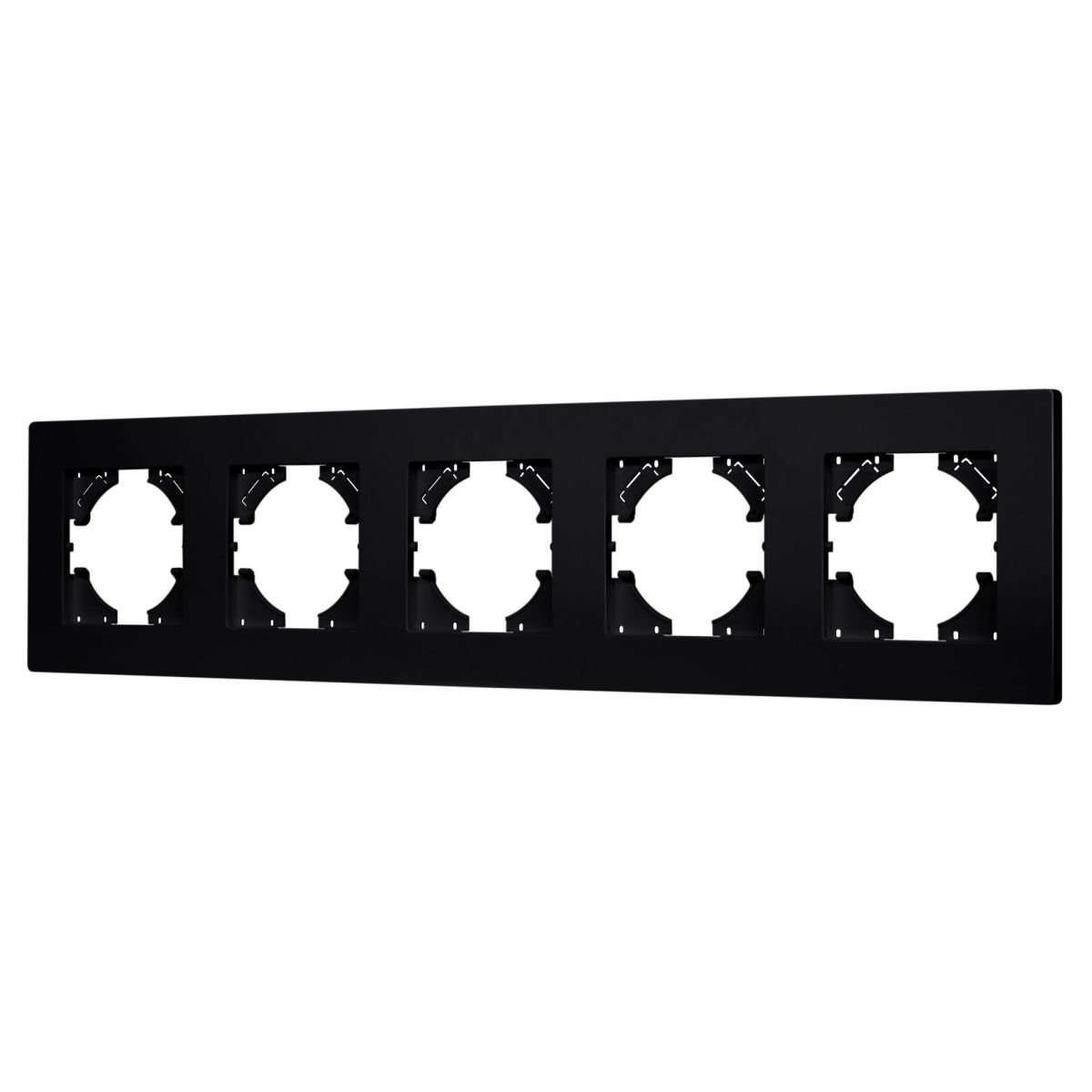 Рамка на 5 постов пластиковая Arlight FRM-PERIO-PL-5-BK 049763