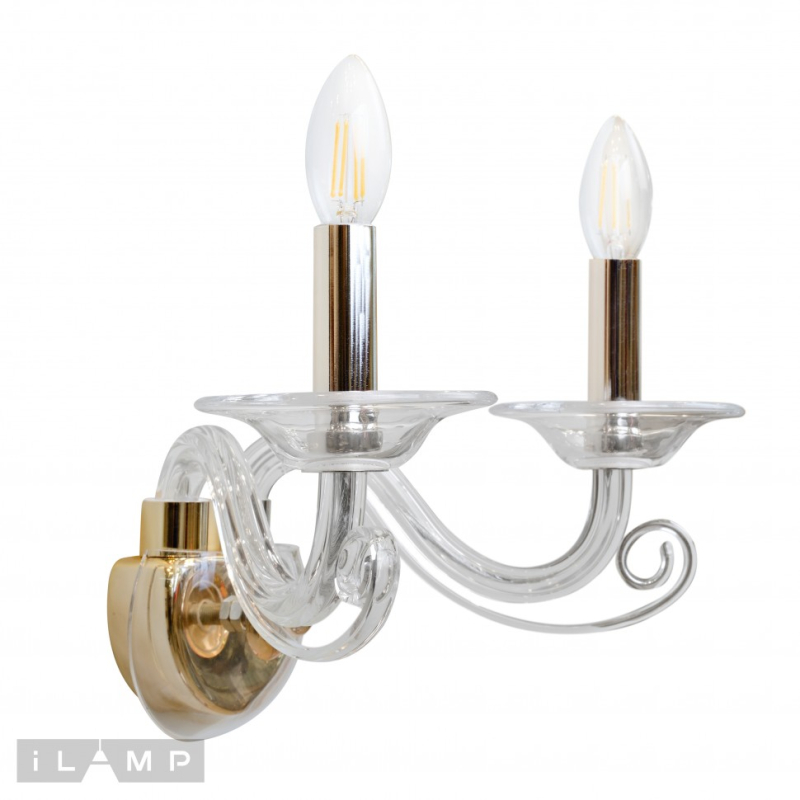 Бра iLamp King W9372-2 GD Бра iLamp King W9372-2 GD