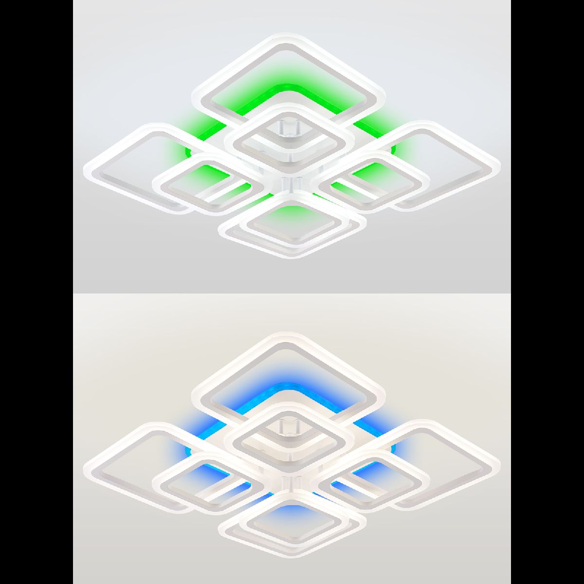 Потолочная люстра Natali Kovaltseva Spektr LED LAMPS 81108/6C