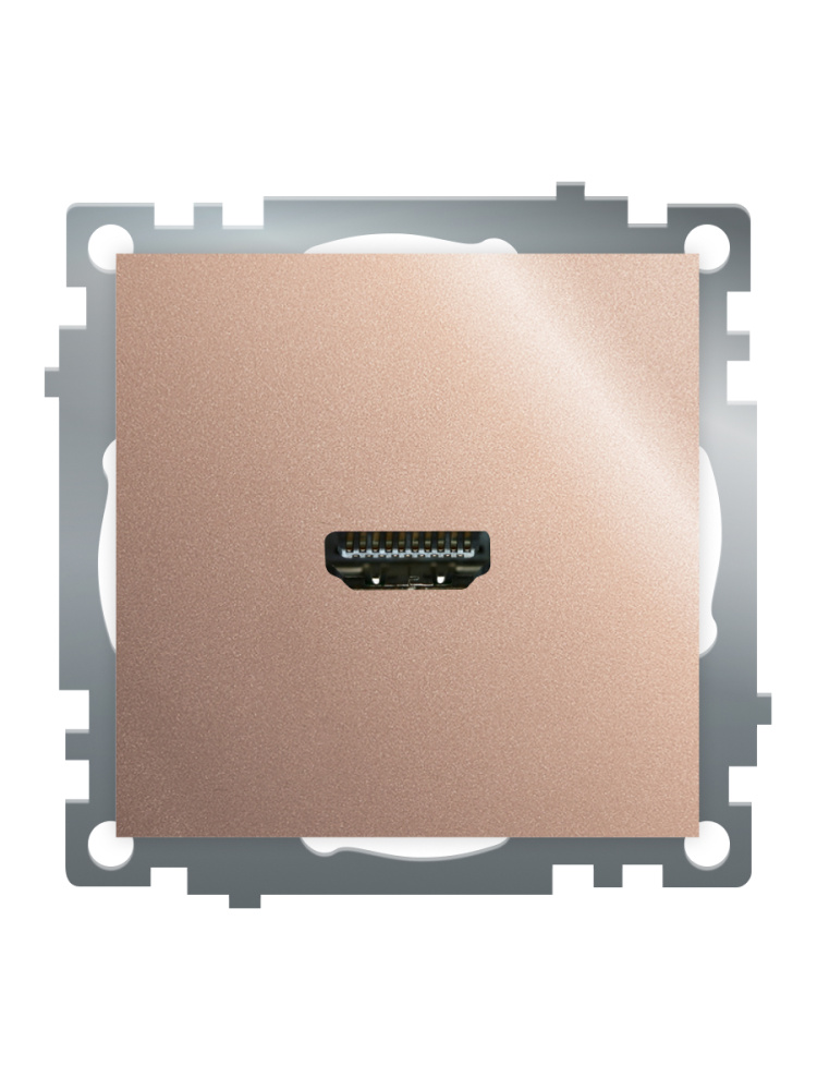 Розетка HDMI 2.1 Type A Stekker Катрин GLS00-7118-02 50063