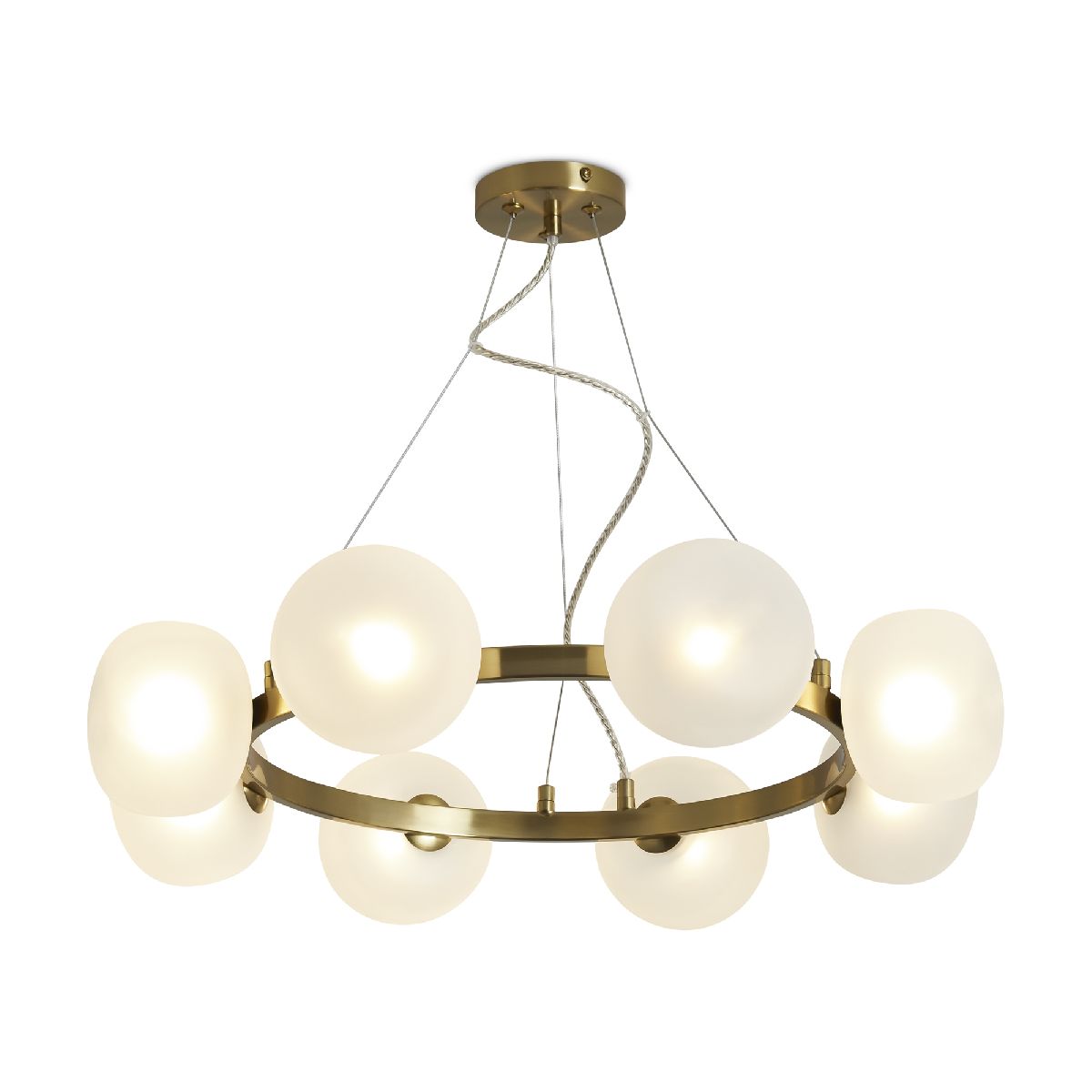 Подвесная люстра Freya Donuts FR5444PL-08BS Подвесная люстра Freya Donuts FR5444PL-08BS